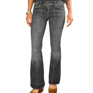 Citizens Of Humanity Ingrid #002 Stretch Low Rise Flair Size 29 Grey